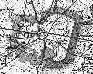 Karte von Kreis Schneidemhl